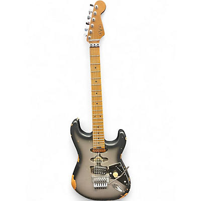 Used EVH FRANKENSTEIN Silverburst Solid Body Electric Guitar