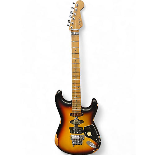 EVH Used EVH Frankenstein Relic Series 3 Color Sunburst Hollow Body Electric Guitar 3 Color Sunburst