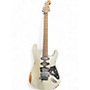 Used EVH Frankenstein Series Relic White Solid Body Electric Guitar White