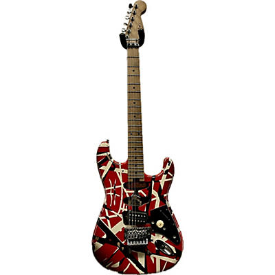 EVH Used EVH Frankenstrat Striped Relic Solid Body Electric Guitar