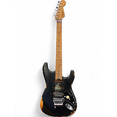 Used EVH Frankie Relic Black Solid Body Electric Guitar