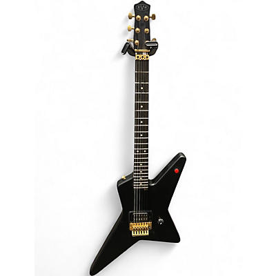 Used EVH LIMITED EDITION STAR STEALTH BLACK Solid Body Electric Guitar