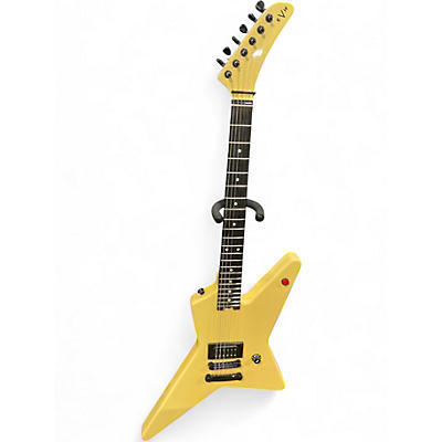 Used EVH Limited edition Star T.O.M  TV Yellow Solid Body Electric Guitar
