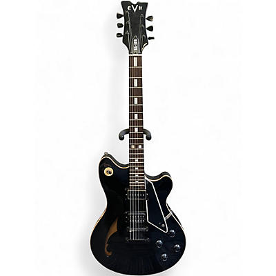 Used EVH SA-126 Black Hollow Body Electric Guitar