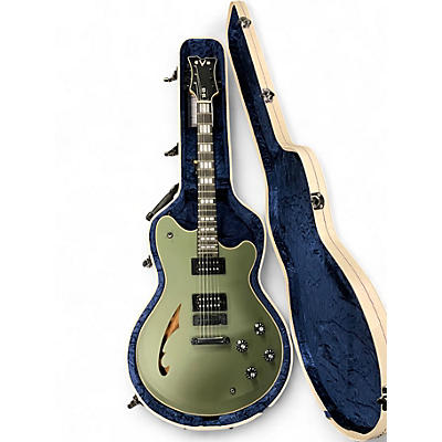 Used EVH SA-126 MATT ARMY DRAP Hollow Body Electric Guitar