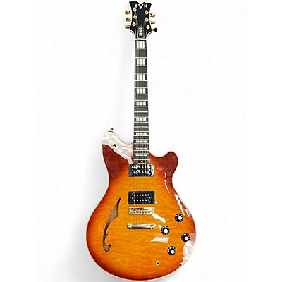 Used EVH SA-126 Special Tobacco Burst Hollow Body Electric Guitar