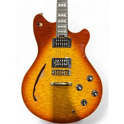 EVH Used EVH SA-126 Tobacco Sunburst Hollow Body Electric Guitar