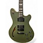 Used EVH SA126 Royal Olive Hollow Body Electric Guitar Royal Olive