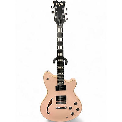 Used EVH SA126 Shell Pink Hollow Body Electric Guitar