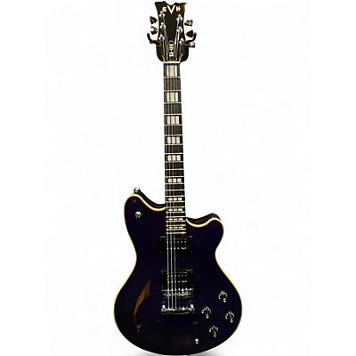 Used EVH SA126 TRANSPARENT PURPLE Hollow Body Electric Guitar