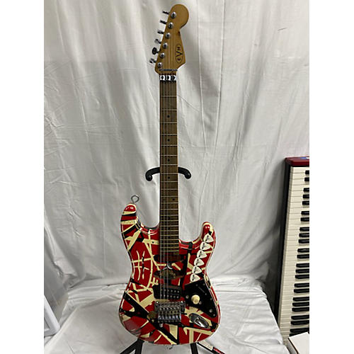 EVH Used EVH STRIPE SERIES FRANKIE Red Solid Body Electric Guitar Red