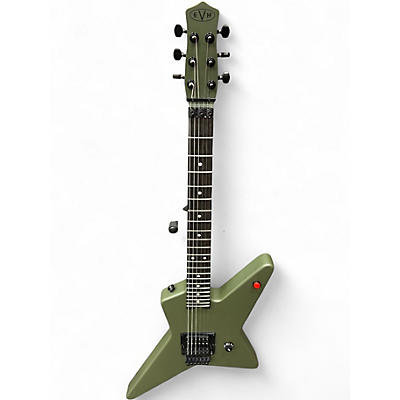Used EVH Star Olive Drab Solid Body Electric Guitar