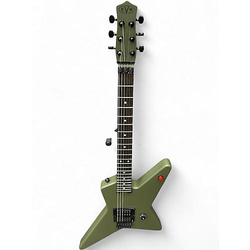 Used EVH Star Olive Drab Solid Body Electric Guitar Olive Drab