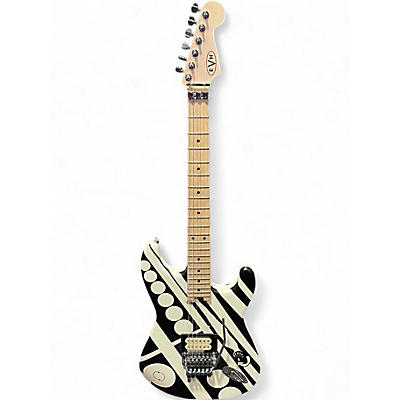 Used EVH Stripe Series Circles Circles Solid Body Electric Guitar