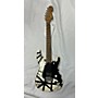 Used EVH Used EVH Striped Series 78 Eruption Guitar Black And White Solid Body Electric Guitar Black and White