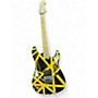Used EVH Striped Series Bumblebee STRIPED BUMBLEBEE Solid Body Electric Guitar STRIPED BUMBLEBEE