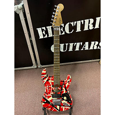 EVH Used EVH Striped Series Frankie Custom Graphic Solid Body Electric Guitar