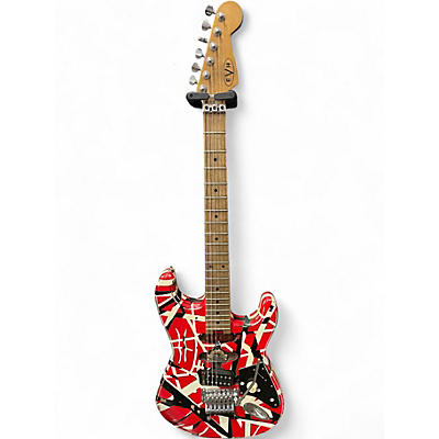 Used EVH Striped Series Frankie Frankie Striped Solid Body Electric Guitar