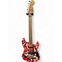 Used EVH Striped Series Frankie Frankie Striped Solid Body Electric Guitar Frankie Striped
