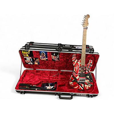 Used EVH Striped Series Frankie Judah Mod Solid Body Electric Guitar