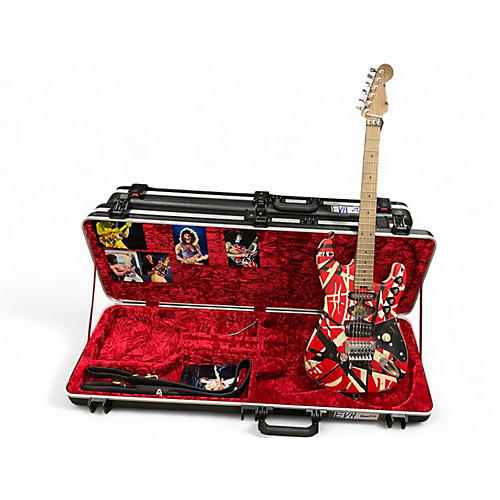 Used EVH Striped Series Frankie Judah Mod Solid Body Electric Guitar Judah Mod