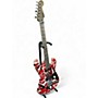 Used EVH Striped Series Frankie RED STRIPED Solid Body Electric Guitar RED STRIPED