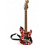 Used EVH Striped Series Frankie RED Solid Body Electric Guitar RED