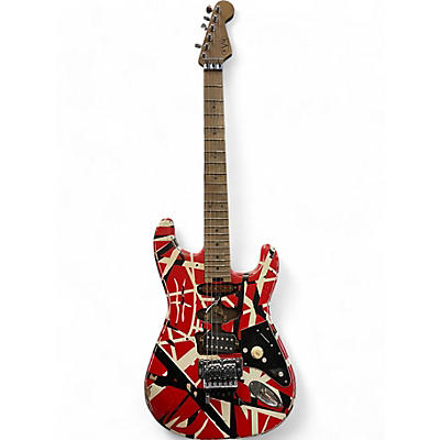 EVH Used EVH Striped Series Frankie Striped Solid Body Electric Guitar