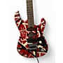 Used EVH Striped Series Frankie striped Solid Body Electric Guitar striped