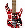 Used EVH Striped Series Frankie striped Solid Body Electric Guitar striped