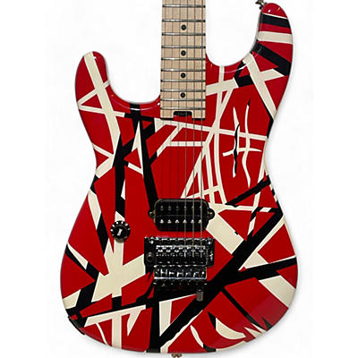 Used EVH Striped Series Left Handed FRANKIE Electric Guitar