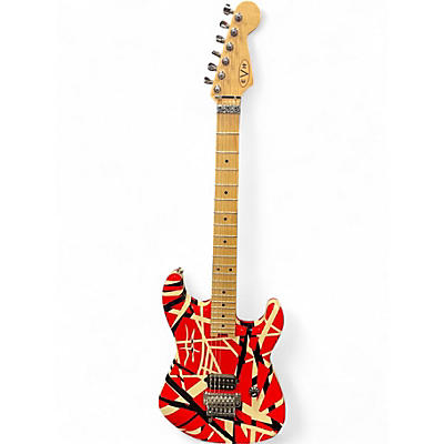 Used EVH Striped Series STRIPPED Solid Body Electric Guitar