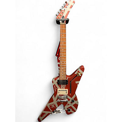 Used EVH Striped Series Shark EVH  Solid Body Electric Guitar
