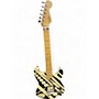 Used EVH Striped series GLOSScrop circle Crop circle Solid Body Electric Guitar Crop circle