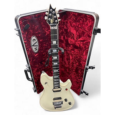 Used EVH USA EDWARD VAN HALEN SIGNATURE REGULAR IVORY Antique Ivory Solid Body Electric Guitar