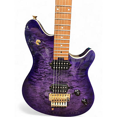 Used EVH WOLFGANG SPECIAL QUILT TOP PURPLE BURST Solid Body Electric Guitar