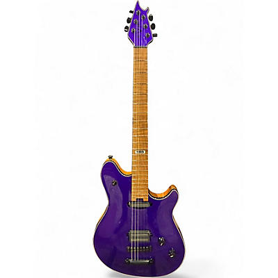 Used EVH Wolfgang HS TOM Purple Metallic Solid Body Electric Guitar