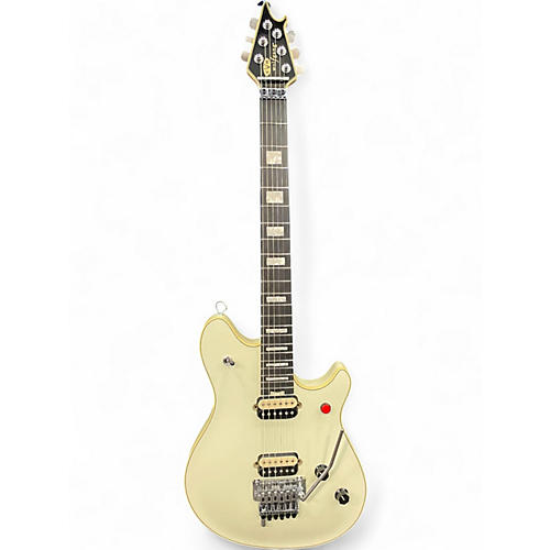 Used EVH Wolfgang MIJ Ivory Solid Body Electric Guitar Ivory