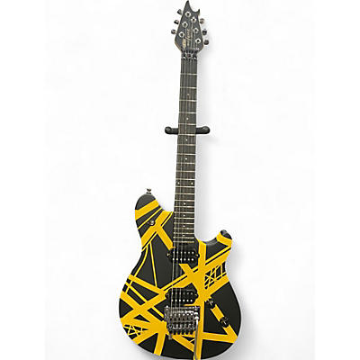 Used EVH Wolfgang Special Black and Yellow Solid Body Electric Guitar