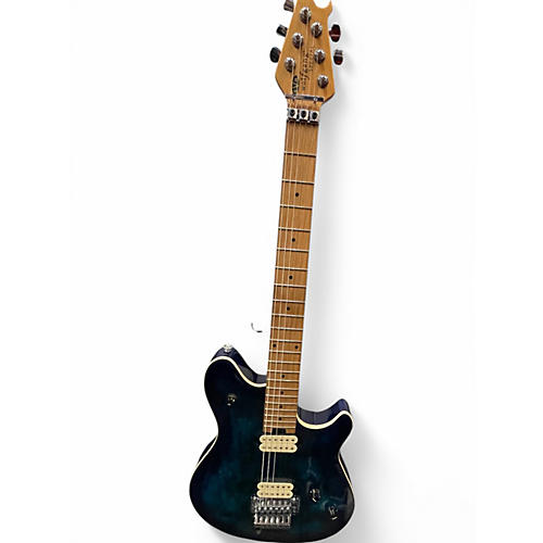 Used EVH Wolfgang Special Blue Solid Body Electric Guitar Blue