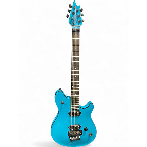 Used EVH Wolfgang Special Miami Blue Solid Body Electric Guitar Miami Blue