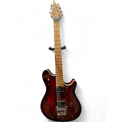 Used EVH Wolfgang Special QM Trans Red Solid Body Electric Guitar