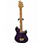 Used EVH Wolfgang Special Quilt Top Roasted Neck Purple Burst Solid Body Electric Guitar Purple Burst