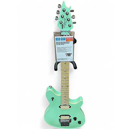Used EVH Wolfgang Special Seafoam Green Solid Body Electric Guitar Seafoam Green
