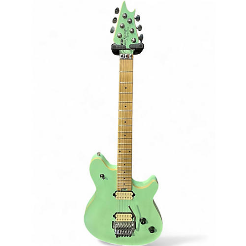 Used EVH Wolfgang Special Stealth surf green Solid Body Electric Guitar surf green