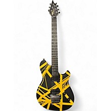 Used EVH Wolfgang Special YELLOW STRIPED Solid Body Electric Guitar