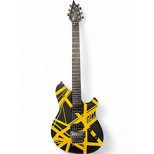 Used EVH Wolfgang Special YELLOW STRIPED Solid Body Electric Guitar YELLOW STRIPED