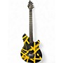Used EVH Wolfgang Special YELLOW STRIPED Solid Body Electric Guitar YELLOW STRIPED