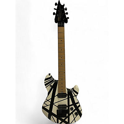 EVH Used EVH Wolfgang Standard Alpine White (STRIPES ARE REMOVABLE) Solid Body Electric Guitar