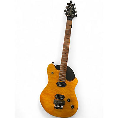 Used EVH Wolfgang Standard Amber Solid Body Electric Guitar